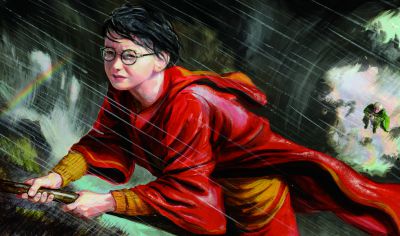 Illustration by Jim Kay © Bloomsbury Publishing Plc 2016, taken from Harry Potter and the Chamber of Secrets - Illustrated Edition 
