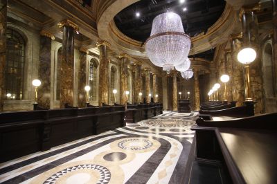 First sneak peek of the original Gringotts Wizarding Bank, the biggest expansion to date at Warner Bros. Studio Tour London – The Making of Harry Potter, open 6th April
