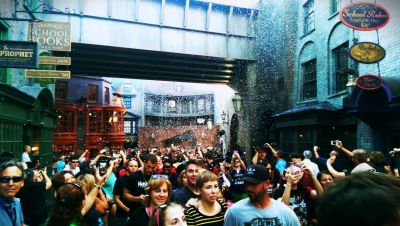 Diagon Alley Grand Opening 
(Thanks to Universal)
