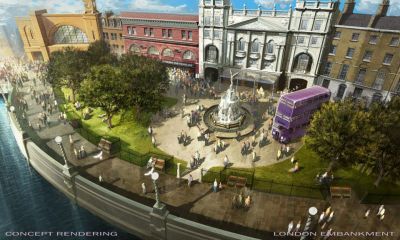 Diagon Alley Rendering
