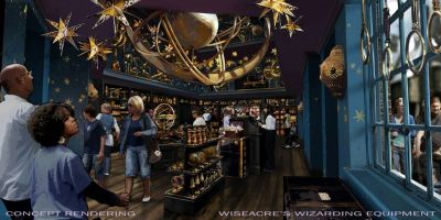 Diagon Alley Rendering
