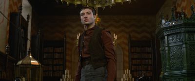 EZRA MILLER as Credence in Warner Bros. Pictures' fantasy adventure "FANTASTIC BEASTS: THE CRIMES OF GRINDELWALD,” a Warner Bros. Pictures release. 
Photo courtesy of Warner Bros. Pictures
