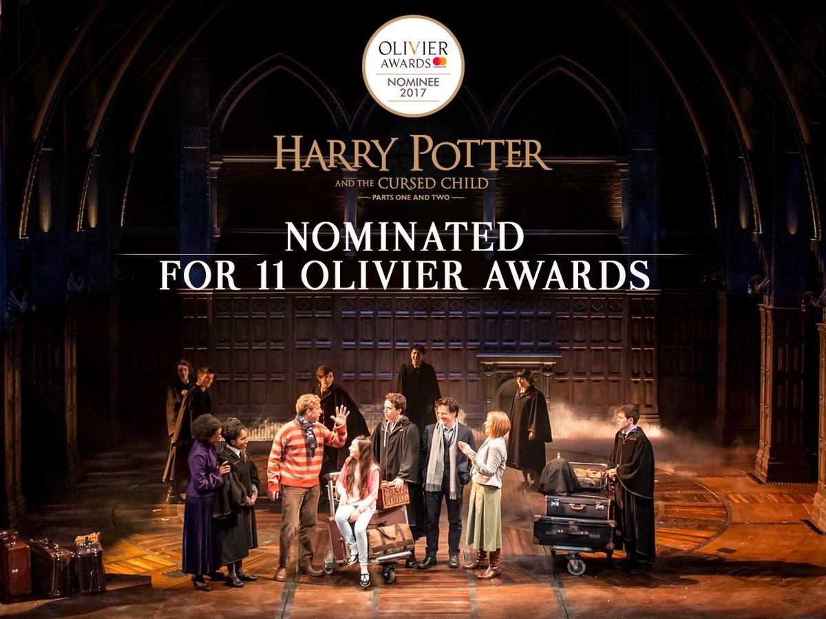Harry Potter and the Cursed Child Nominated for 11 Olivier Awards